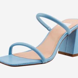 NWT~BCTEX COLL Blue-pu  Heeled Sandal~Size 6.5